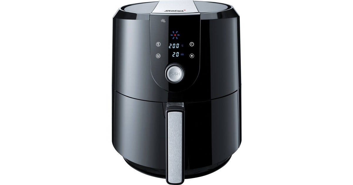 StebaHF 5000 XL heteluchtfriteuse  (Zwart/roestvrij staal, 5,2 Liter)