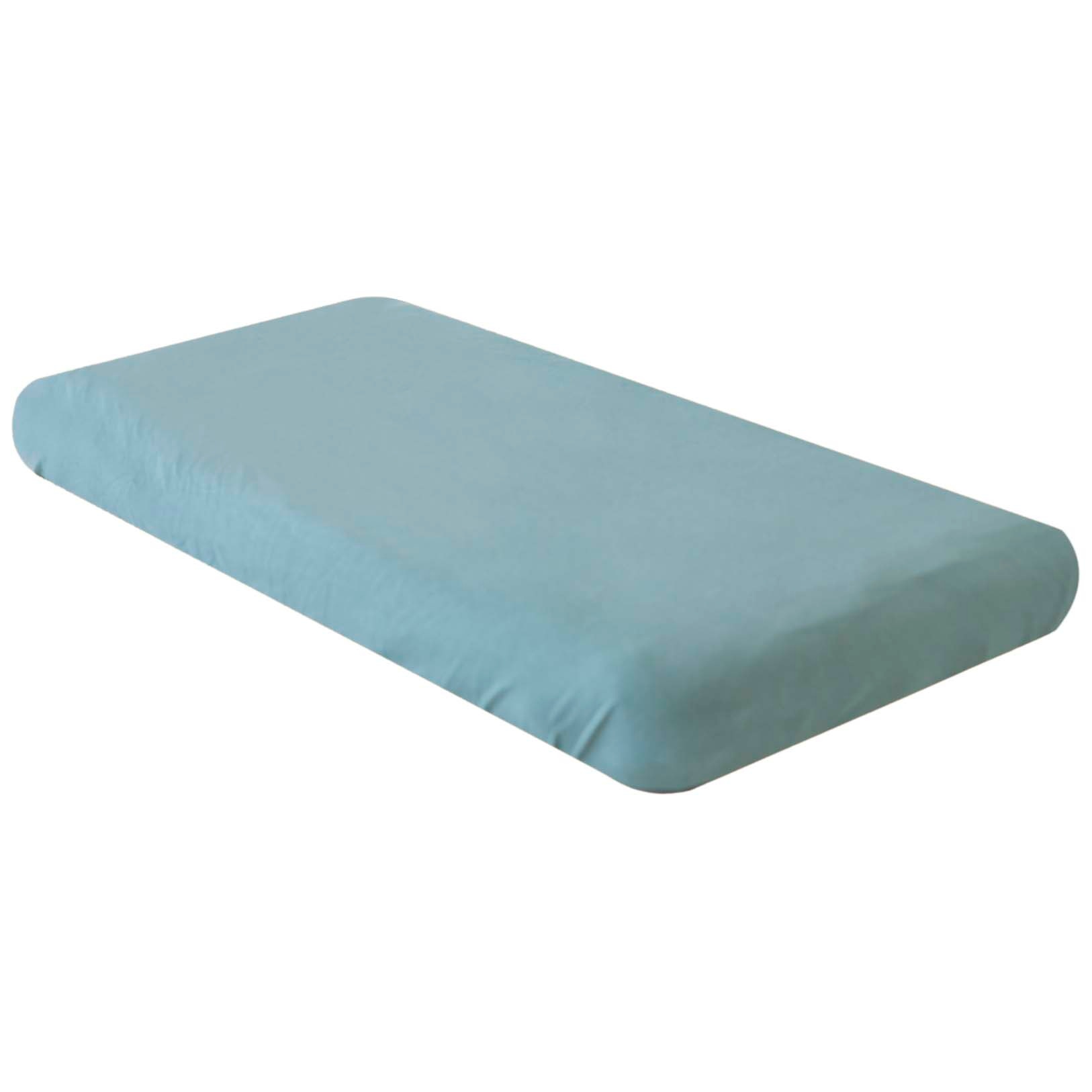 Prénatal wieg hoeslaken turquoise
