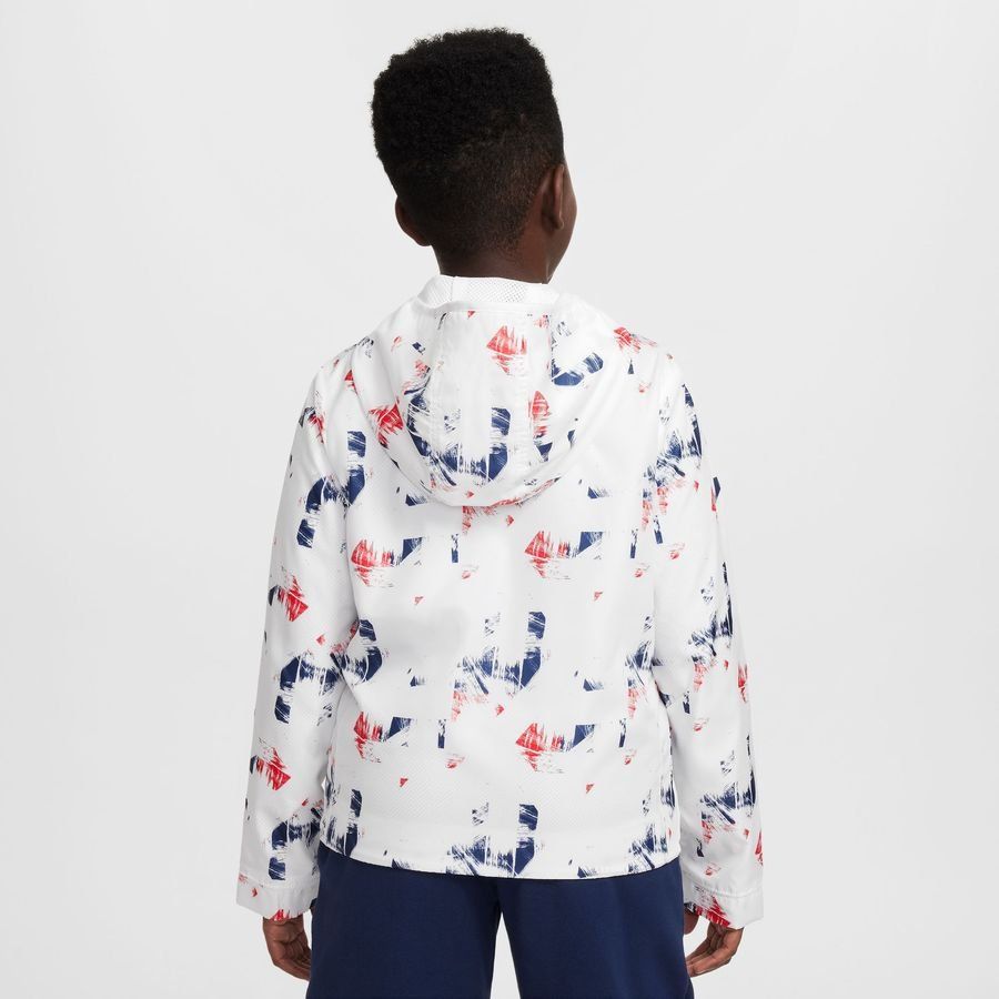 Paris Saint-Germain Veste NSW Amplify Coupe-Vent GX - Blanc/Doré Enfant