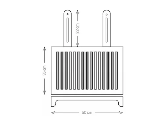 Grille Barbecue en Acier Inoxydable, grande, spéciale cuisson viande, ABRASAME