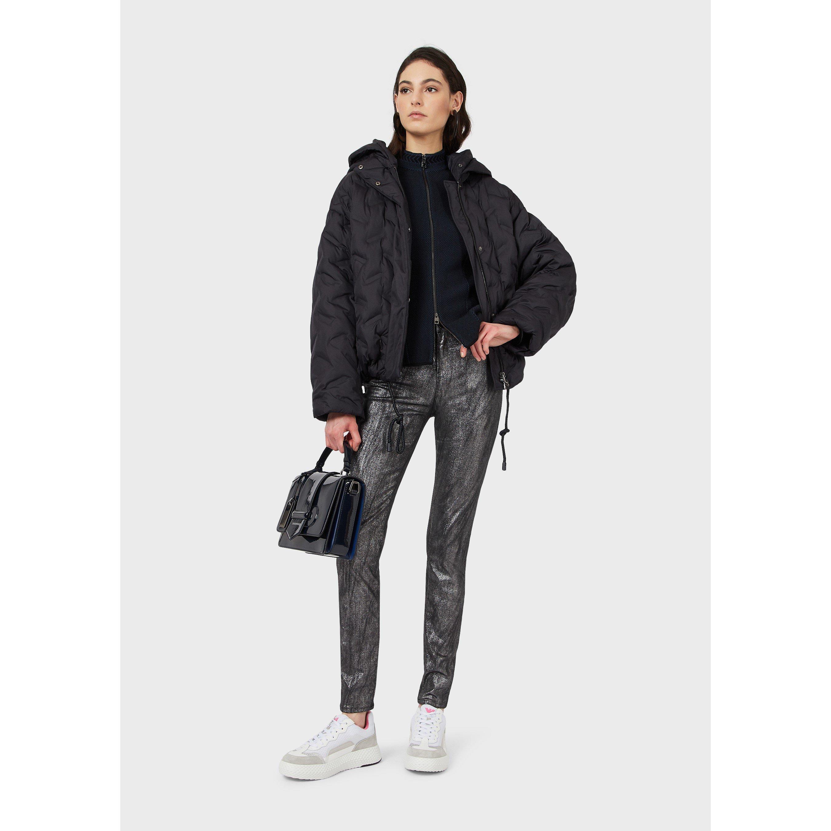Emporio Armani Coated Denim Jeans