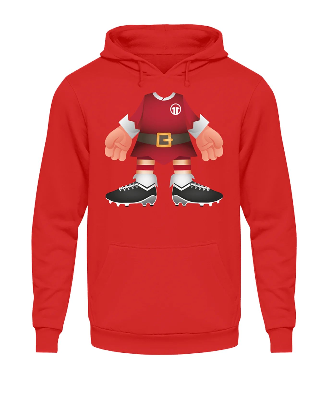 11teamsports Ugly Xmas Elf Hoody Rot