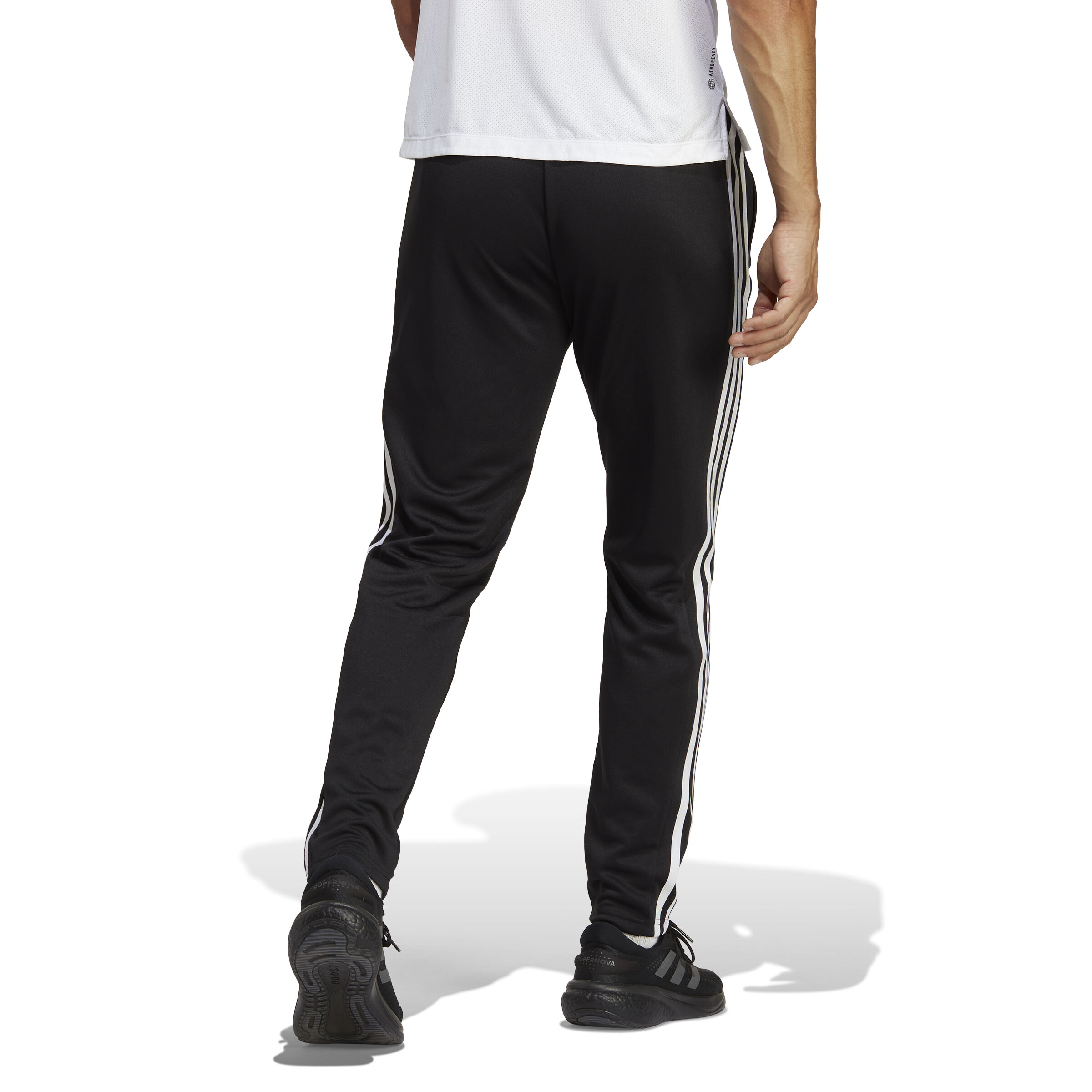 adidas Training Essential Base 3 Pantalon Survêtement Hommes - Noir , Blanc