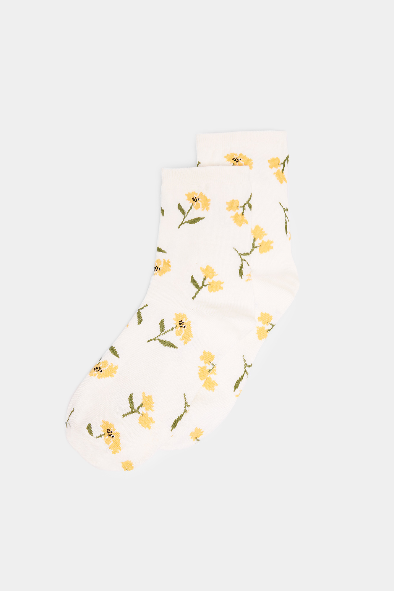Meia Floral
