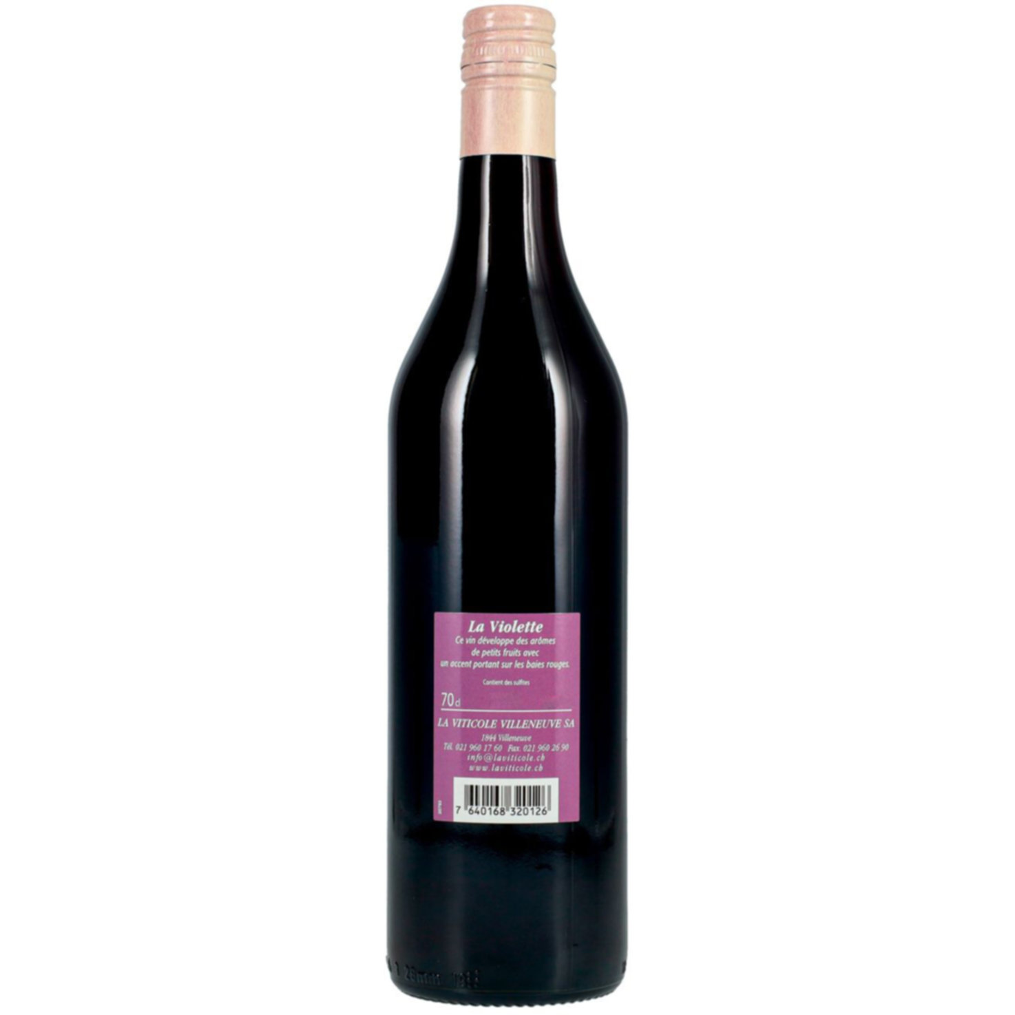 Vaud AOC Gamay La Violette Villeneuve -70cl