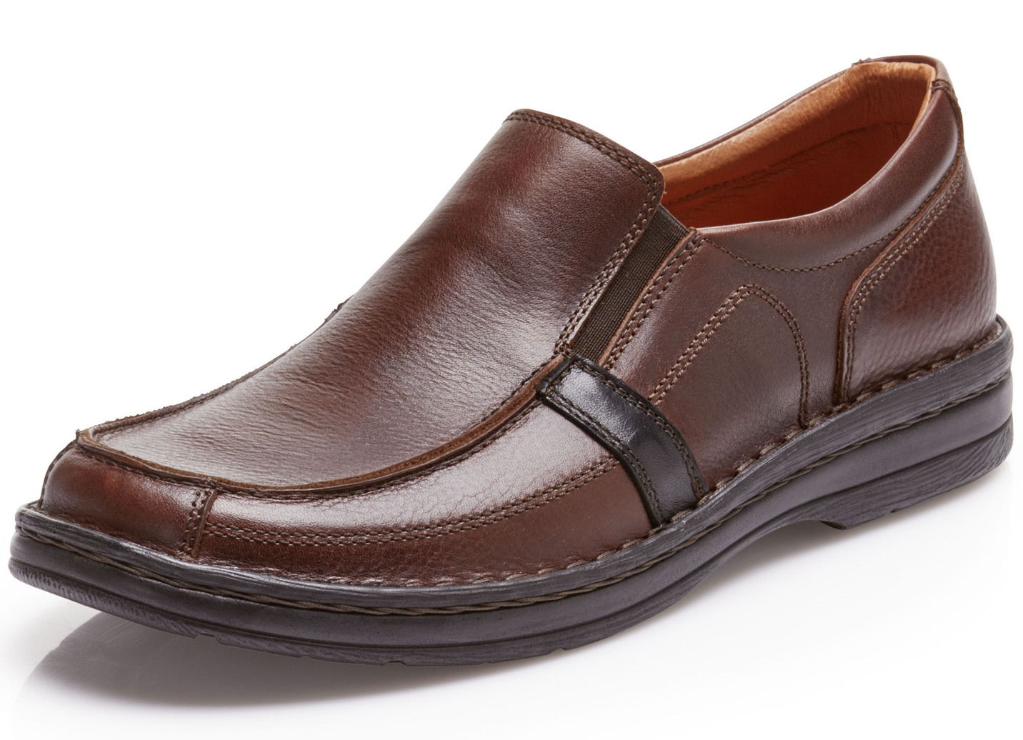 GINO GALANTE Slipper mit Kontrast-Einsätzen