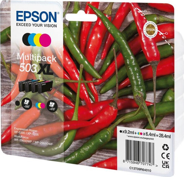 Epson Blækpatron - 503Xl - Multipak