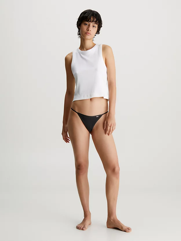 Tanga fio dental - Algodão esportivo