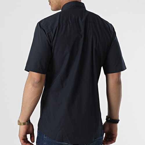 Chemise A Manches Courtes Sane Bleu Marine