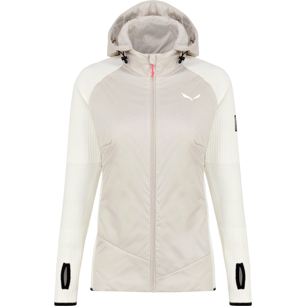 SALEWA Fanes Engineered Merino Hybridjacke Damen oatmeal