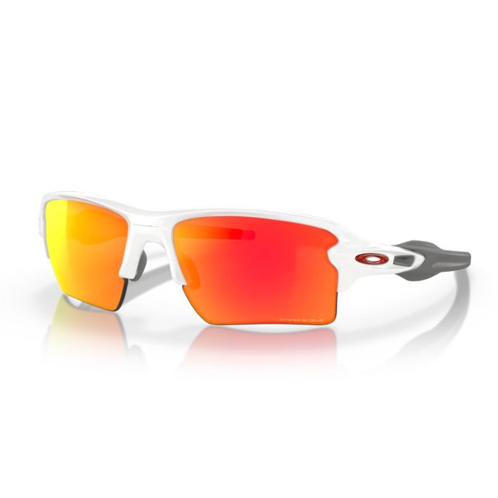 Oakley Unisex Solbriller Flak 2.0 XL (Prizm Ruby) Hvid