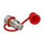 Kobling for mannlig hydraulikkslange