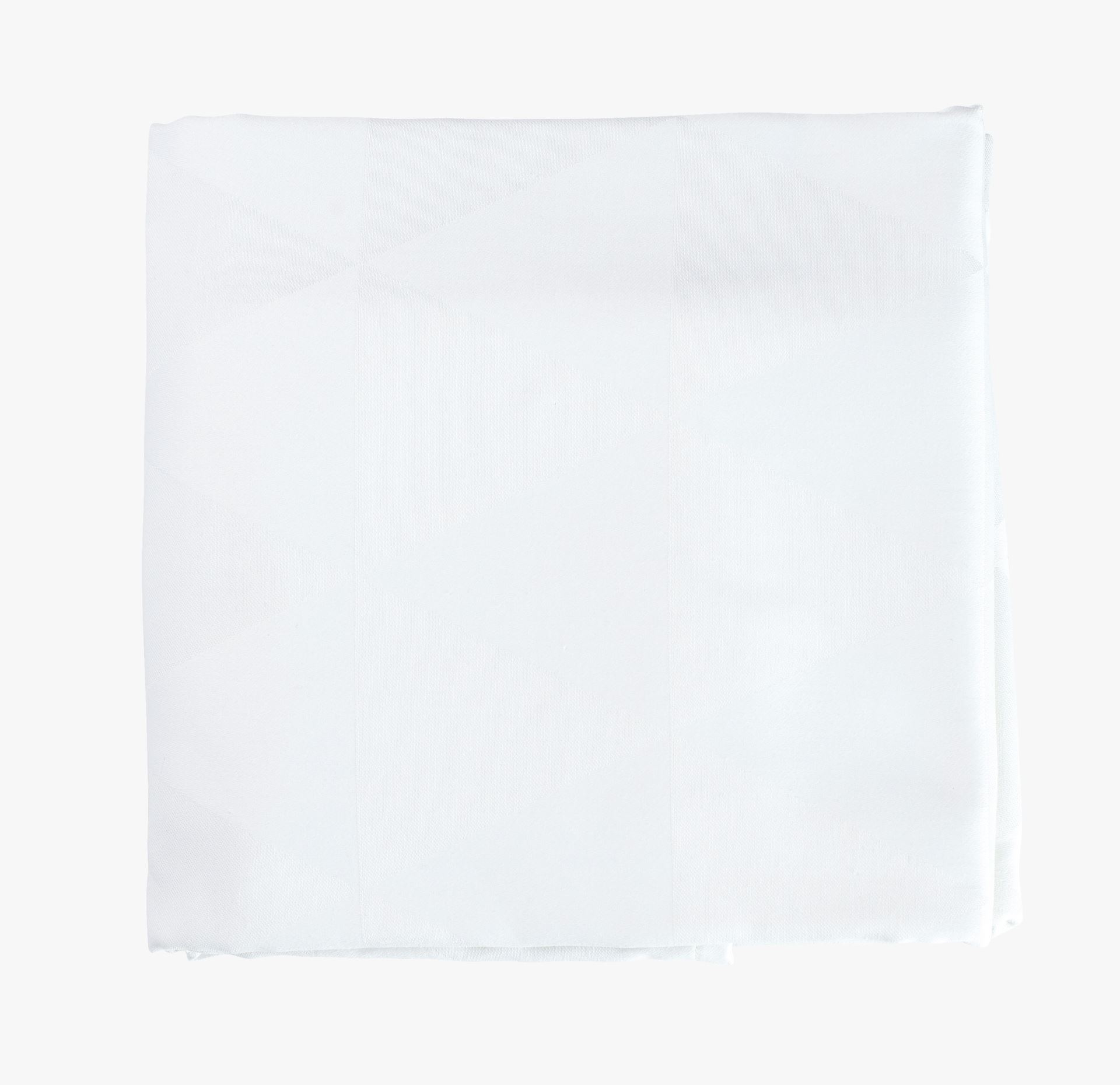 Belagt duk hvit - 140x350 cm