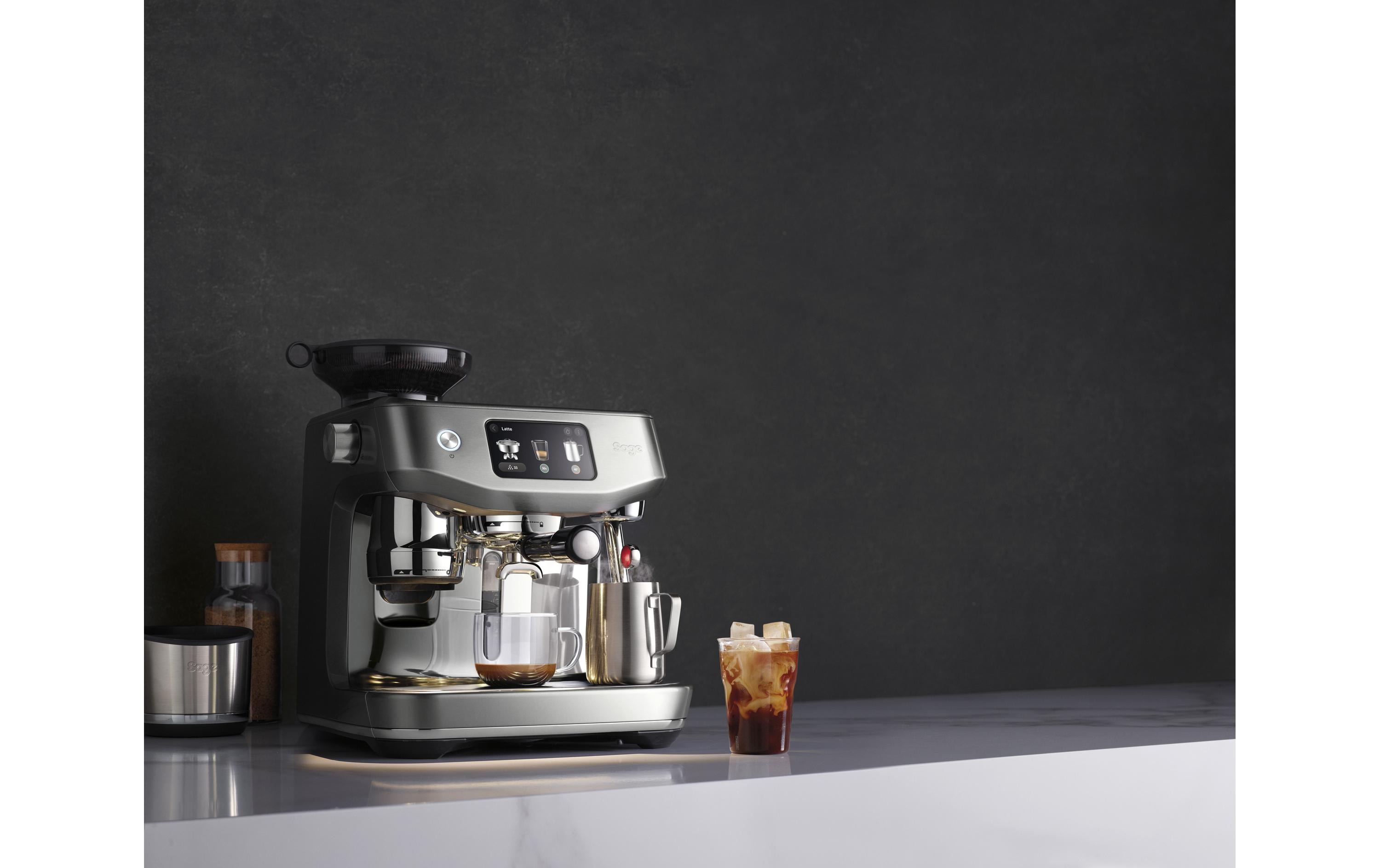 Siebträgermaschine Oracle Jet SES985 Trüffelschwarz<br>Espressomaschine