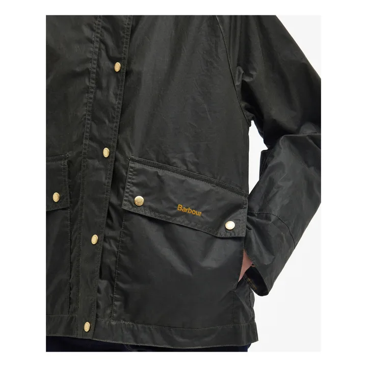 Barbour Parka Viola Wax | Vert kaki