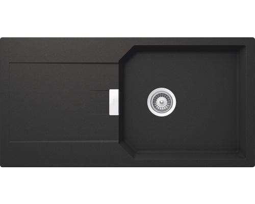SCHOCK Manhattan spoelbak D-100L 1000 x 510 mm onyx MAND100LAGON