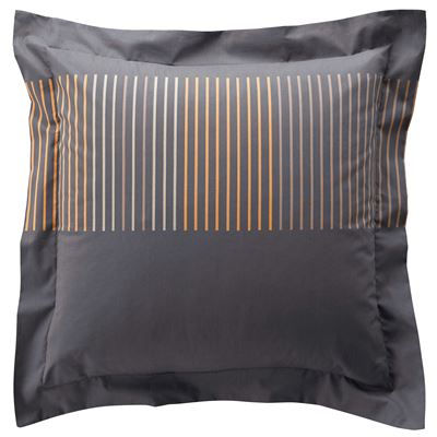 Linge de lit à rayures placées - BECQUET CRÉATION