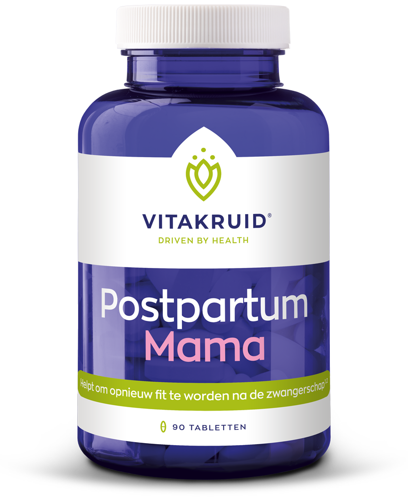 Vitakruid Postpartum Mama Oa Fenegriek, Shatavari & Choline (90 tabletten)