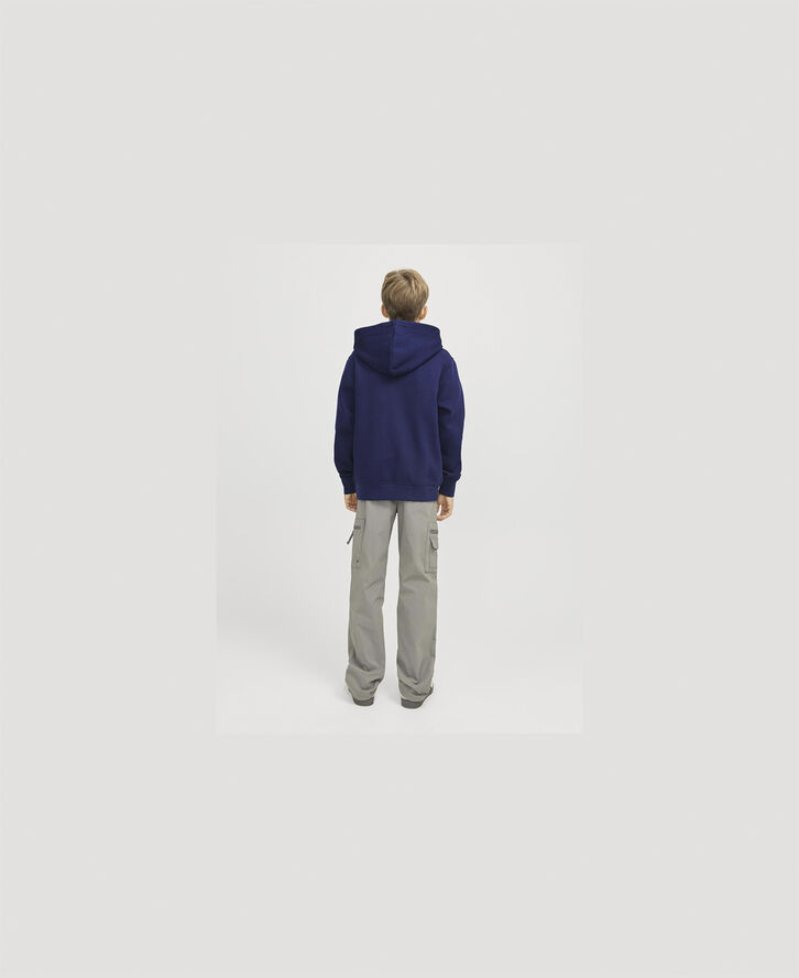 Jack & Jones JORVESTERBRO SWEAT HOOD NOOS JNR Ocean cavern