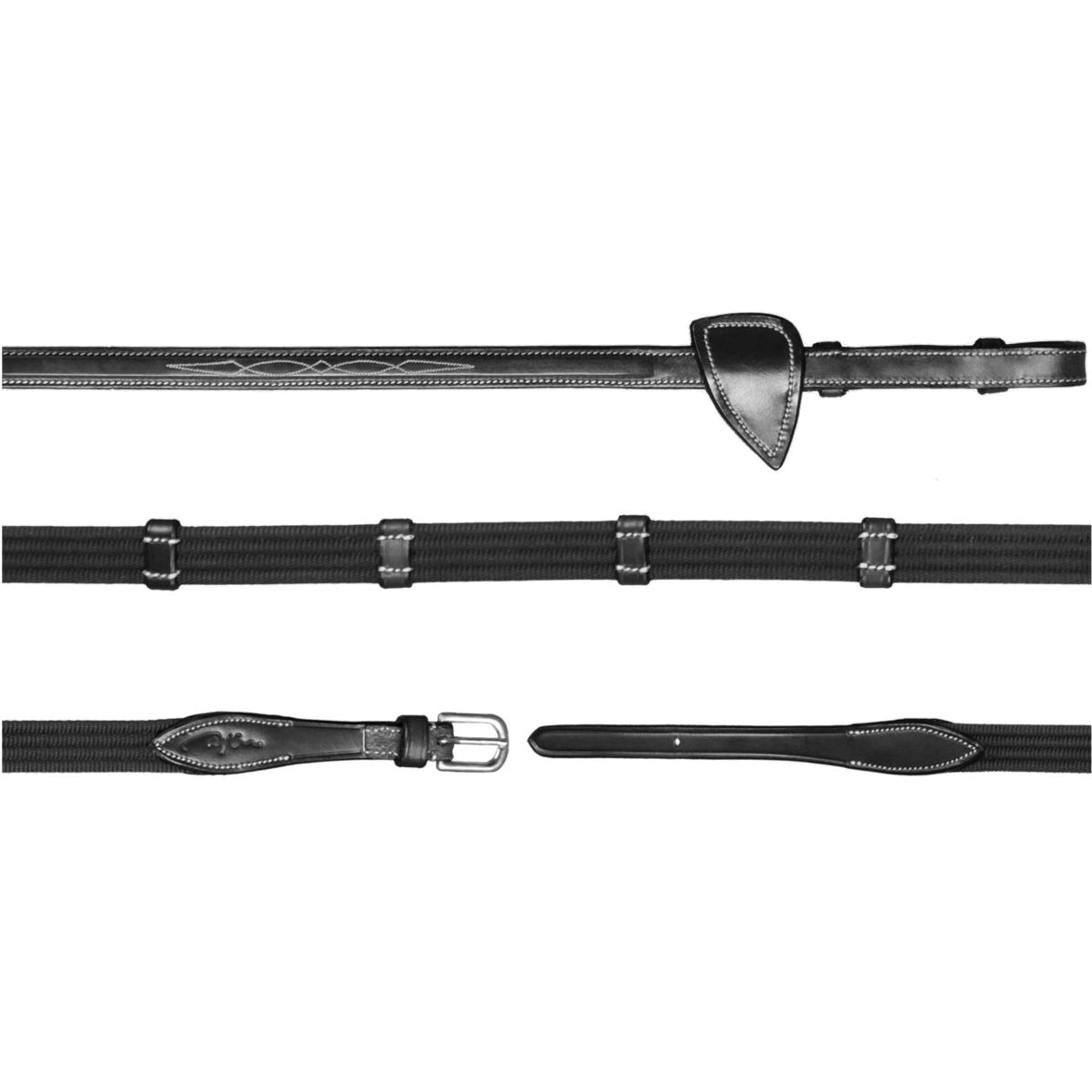 Dyon Teugels 9 Loops US Collection 5/8 Rubber Zwart