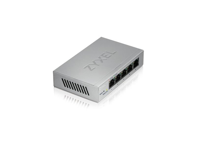 Zyxel Switch GS1200-5 IPTV 5 Port 5-Port Web Managed Gigabit Switch