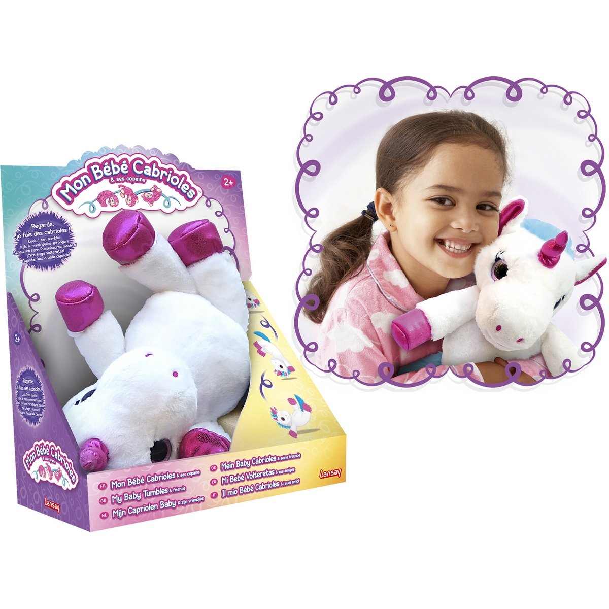 Mon bébé cabrioles lulu la licorne