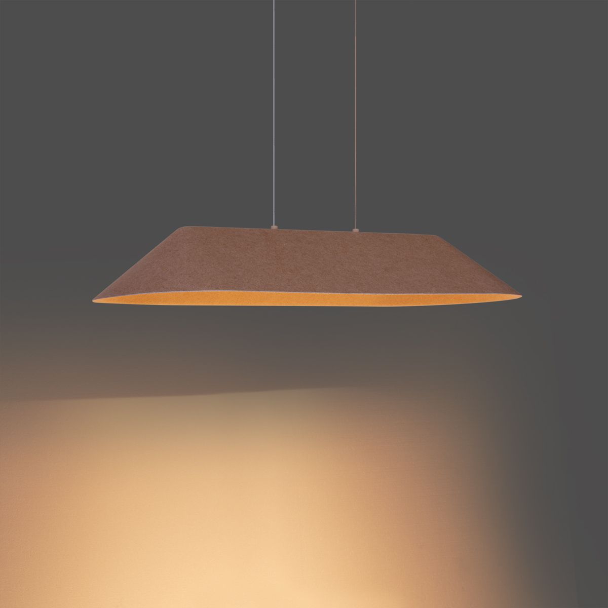 Moderne hanglamp beige incl. LED 3-staps dimbaar - Dani