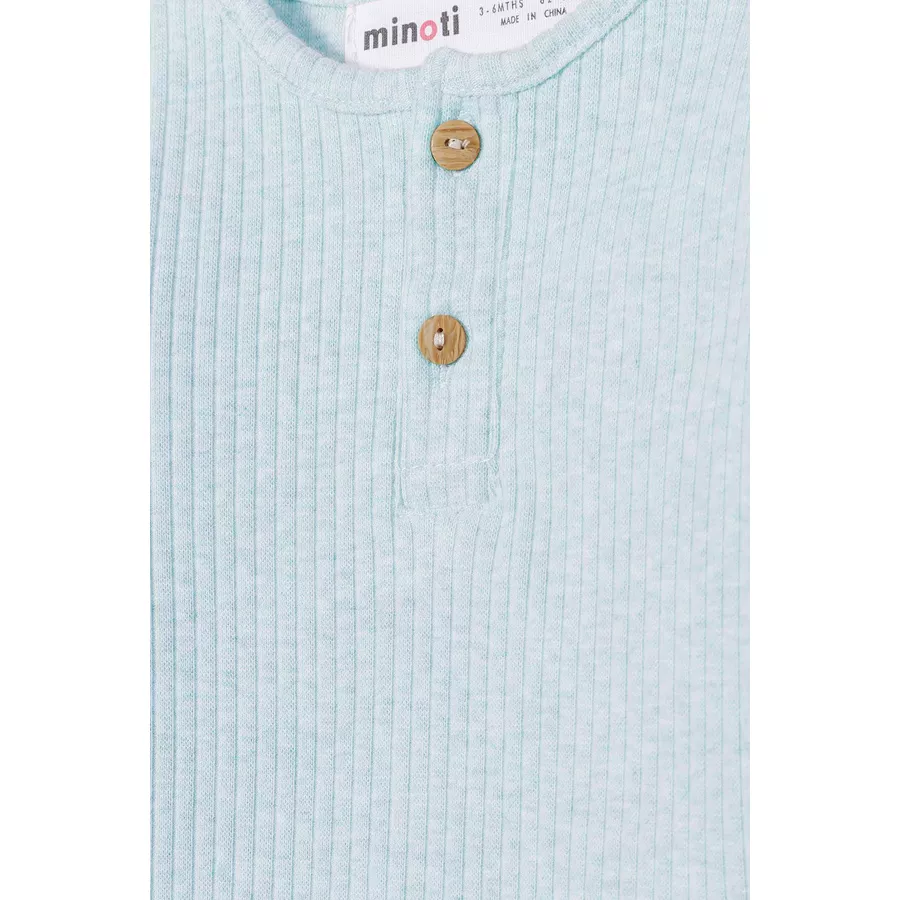 MINOTI Body & Leggings Hellblau