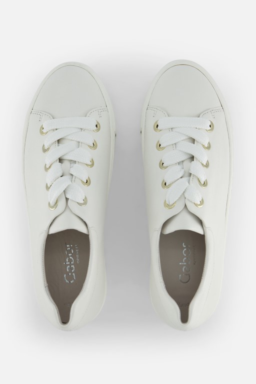 Gabor Sneakers wit Leer