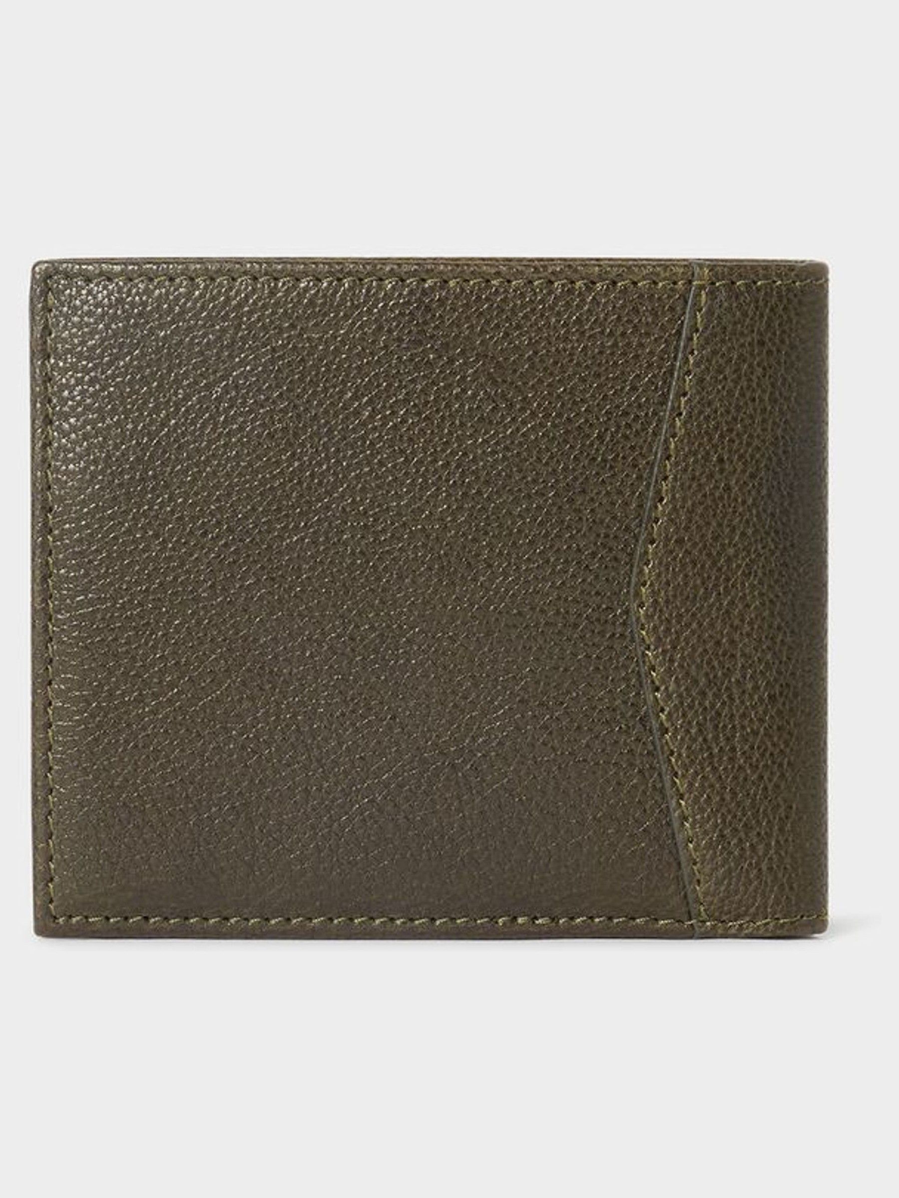 Groen - Osprey London The Compass leren muntenportemonnee