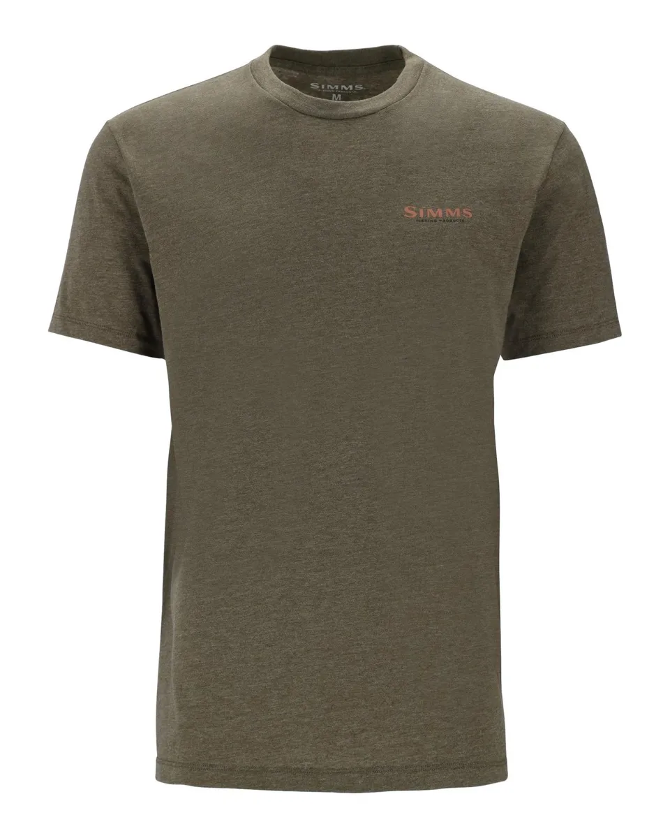 Simms Let It Fly T-Shirt Military Heather