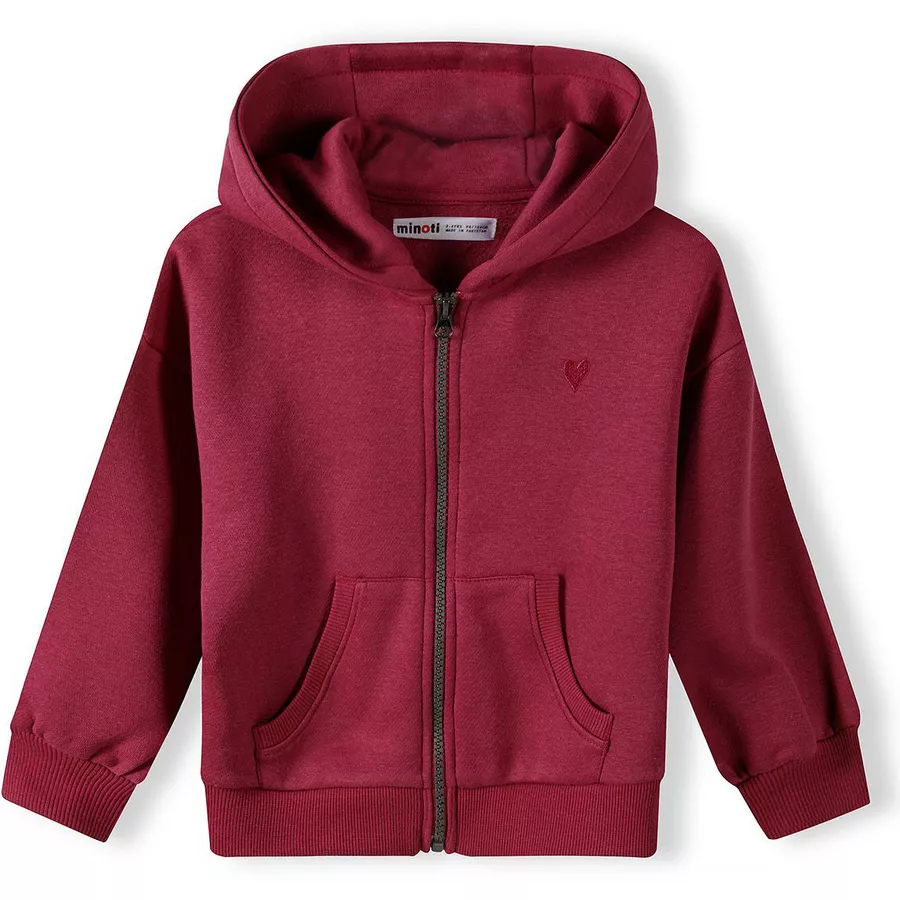 MINOTI Sweatjacke Beerenlila