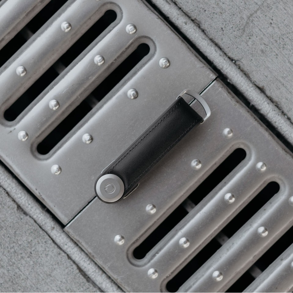 Orbitkey - Hybrid Leather Key Organiser - Black