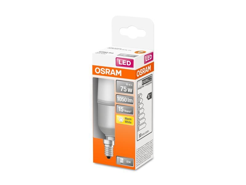 OSRAM Lampe Star CL Stick, 10W, E14 Warmweiss LED-Lampe