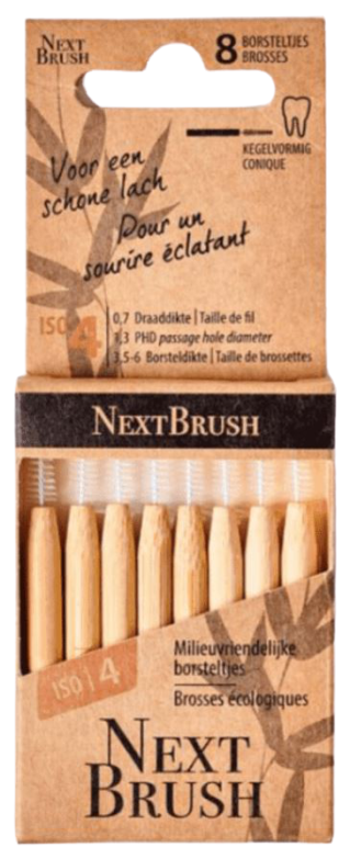NextBrush Interdentale Ragers ISO 4 8 stuks