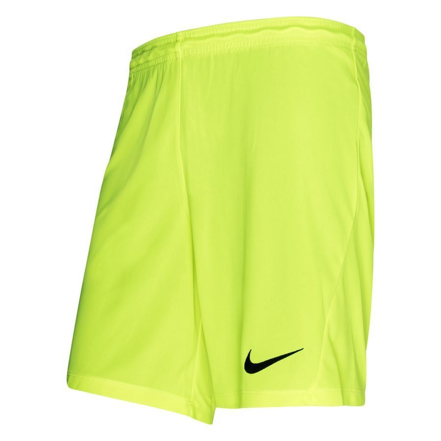 Nike Short Dry Park III - Jaune Fluo/Noir