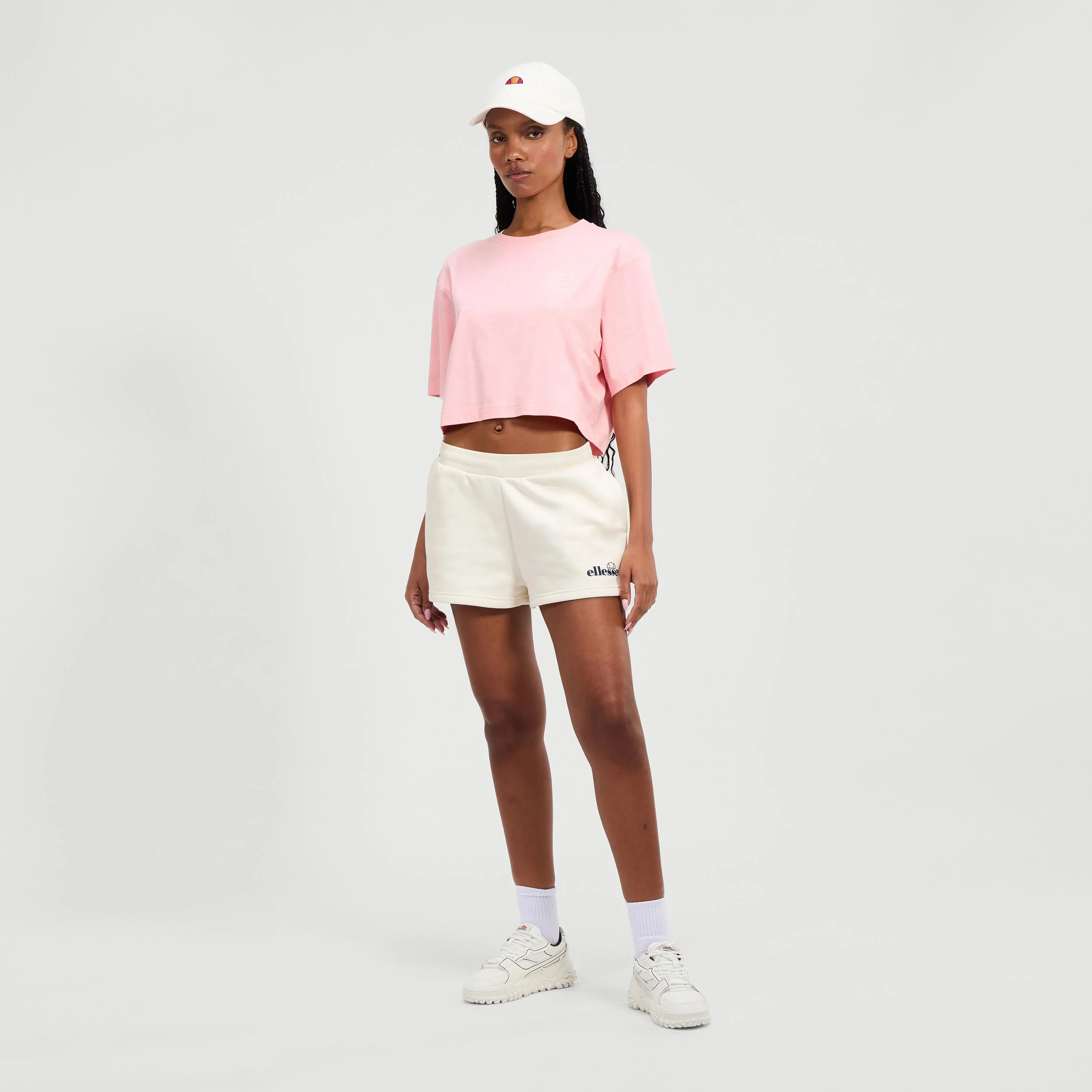 Ellesse Nemi Fleece Shorts Femmes - Rosé