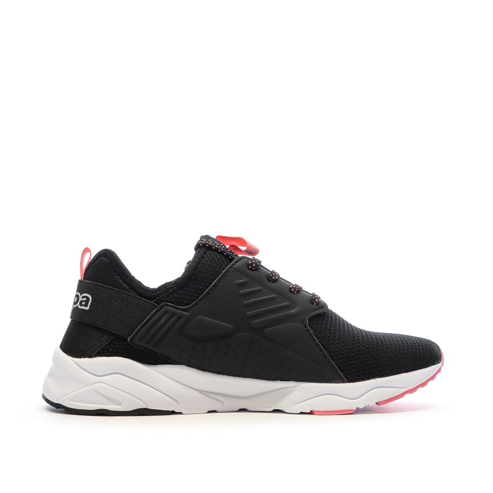 Kappa Baskets Noires/Roses Fille Kappa San Puerto Lace