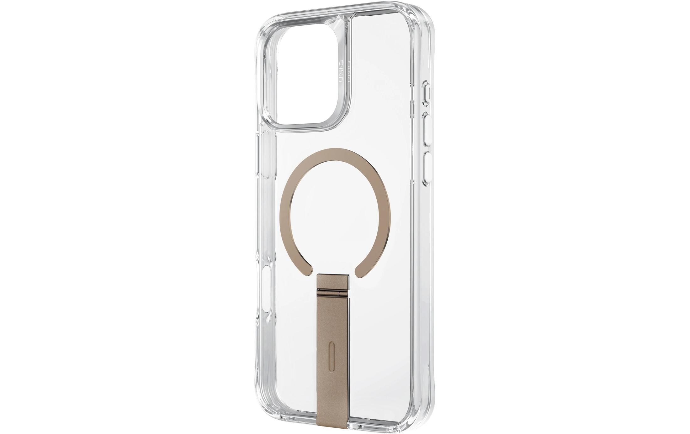 Back Cover Eleva Hybrid iPhone 16 Pro TaupeMagSafe-kompatible Schutzhülle für das Apple iPhone 16 Pro