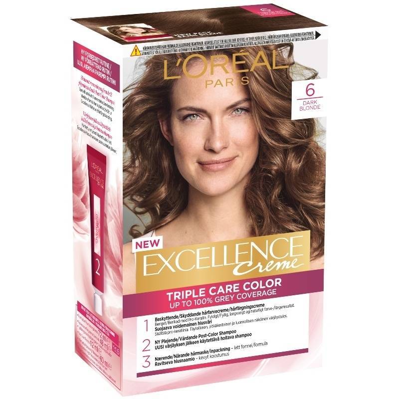 L'Oréal Paris Excellence 6 Mørkeblond