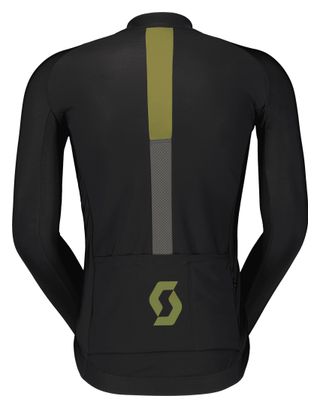 Veste Manches Longues Homme Scott RC Pro Warm Hybrid Windstopper Noir/Vert