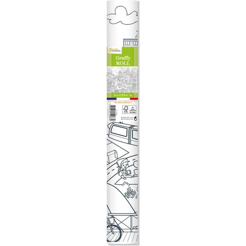 Graffy Roll, Ville écologique - Blanc