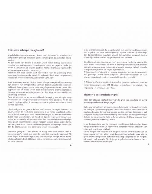 Thijssen Maagkiezel Gropar-Hoenders - Vogelsupplement - 1 kg