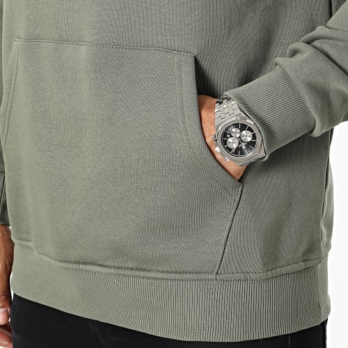 Sweat Capuche Vert Kaki