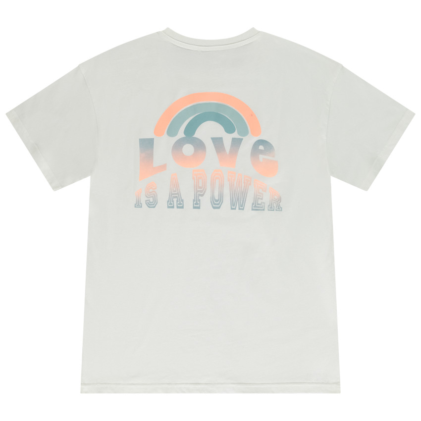 T-shirt manches courtes à prints effet dégradé pour homme