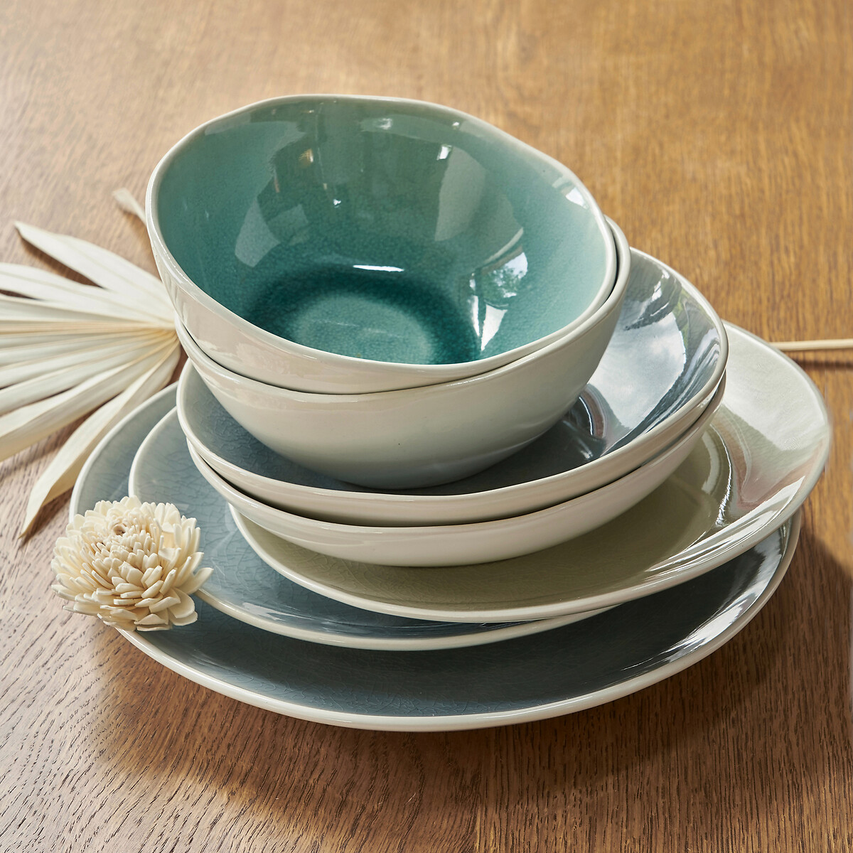 LA REDOUTE INTERIEURS<br>Conjunto de 4 tábuas de sobremesa, Gogain