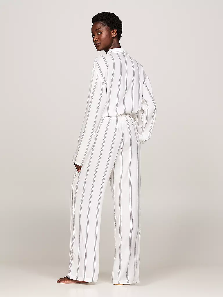 TOMMY HILFIGER Pyjamahose creme