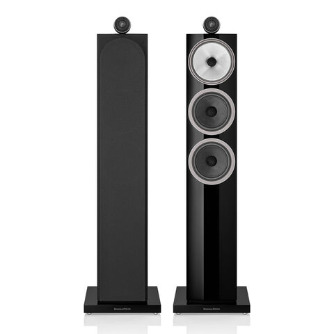 Bowers & Wilkins 703 S3 – slanke, exclusieve vloerluidspreker met topgeluid Hoogglans zwart