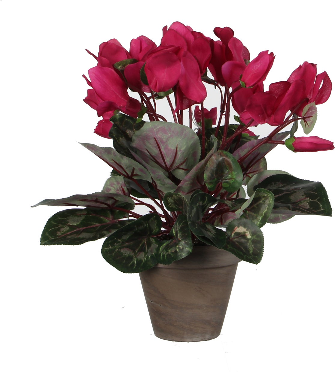 Mica Decorations kunstplant Cyclaam paars D 30 H 30 cm