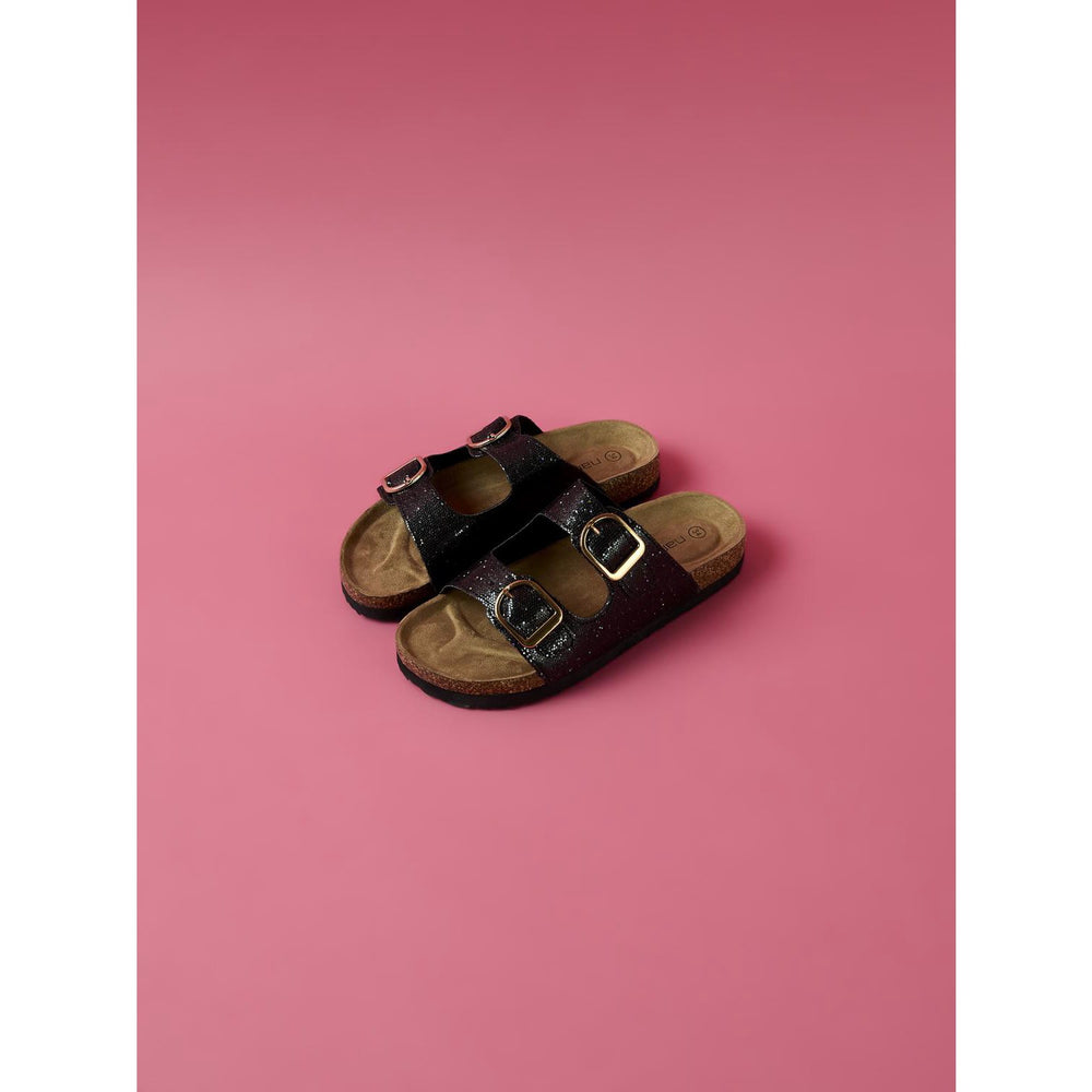 Køb Name It Black Glitter Nkfflora Sandal